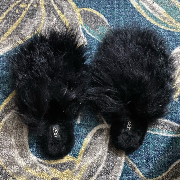 Ugg Fluff Momma Mongolian Clog Slipper 8 - Picture 2 of 11